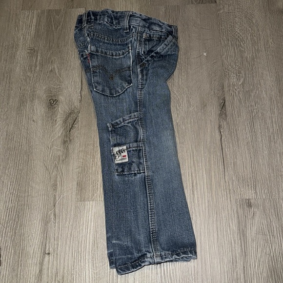 VTG LEVI’S Rare 3T Workwear Little Levi’s Carpenter Jeans - Picture 4 of 8